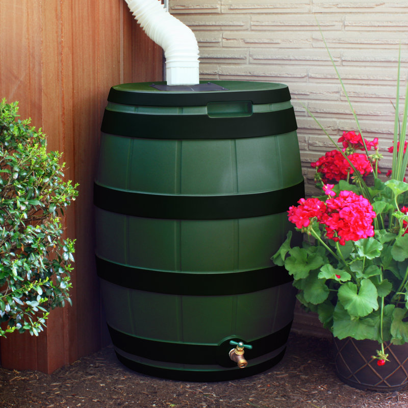 Good Ideas 50 Gallon Rain Barrel & Reviews Wayfair
